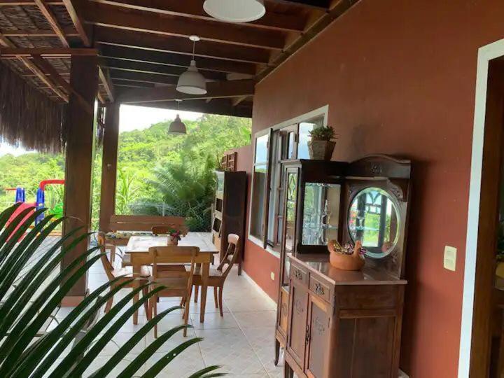 Casa Na Praia Com Vista Para O Mar Paraty Exterior foto