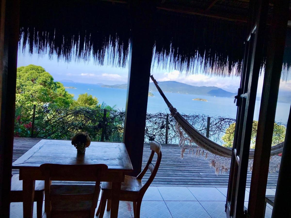 Casa Na Praia Com Vista Para O Mar Paraty Exterior foto
