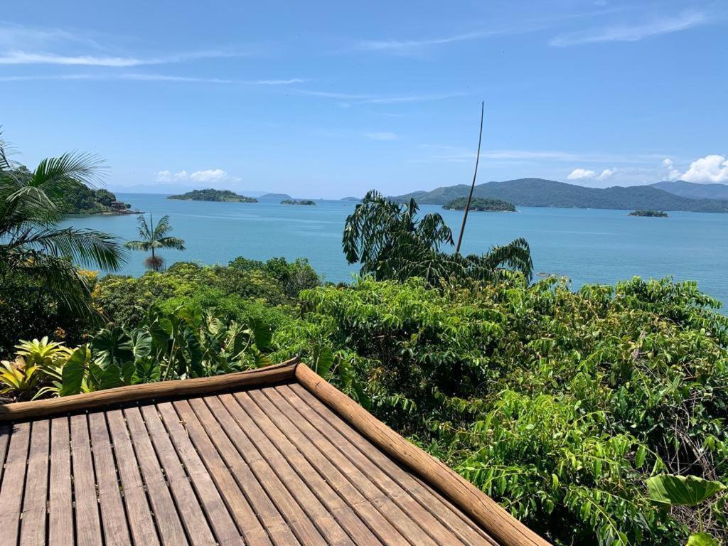 Casa Na Praia Com Vista Para O Mar Paraty Exterior foto
