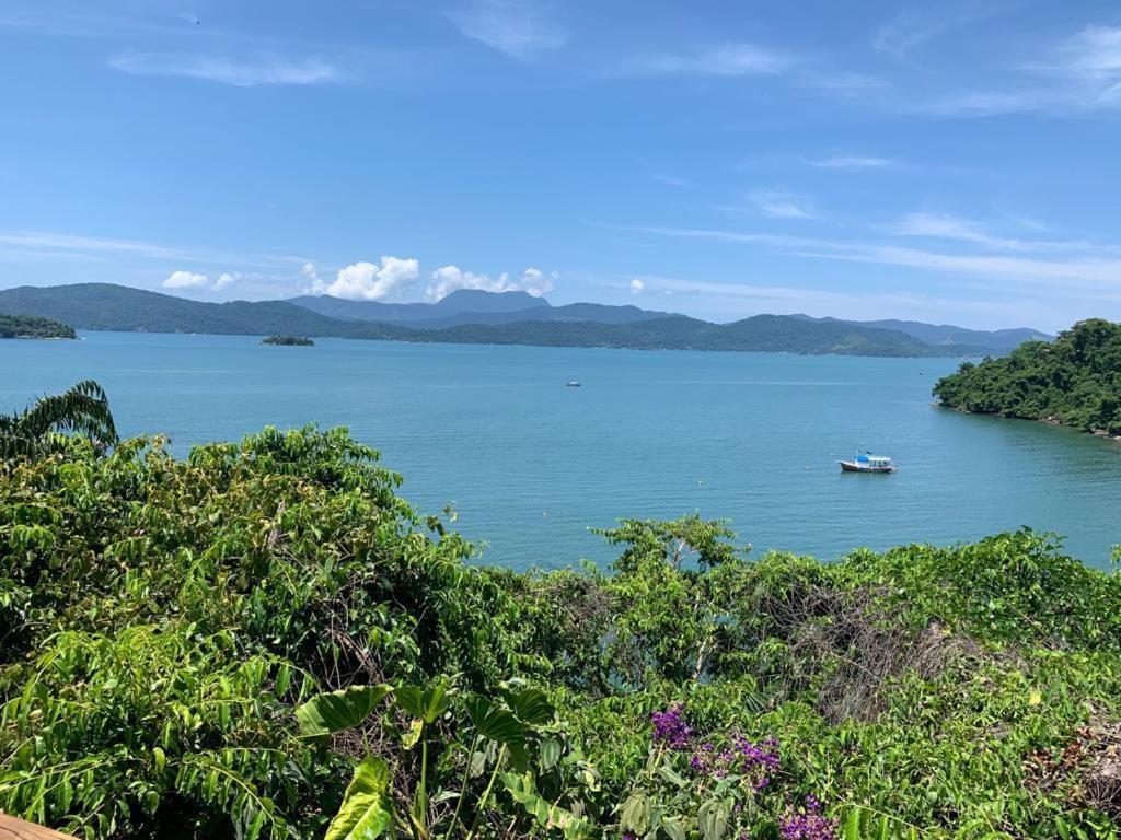 Casa Na Praia Com Vista Para O Mar Paraty Exterior foto