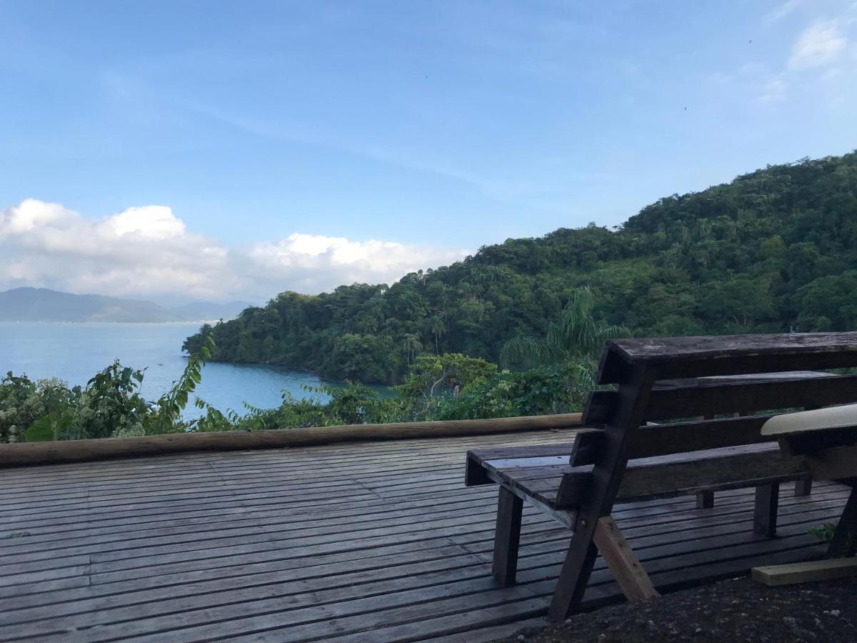 Casa Na Praia Com Vista Para O Mar Paraty Exterior foto