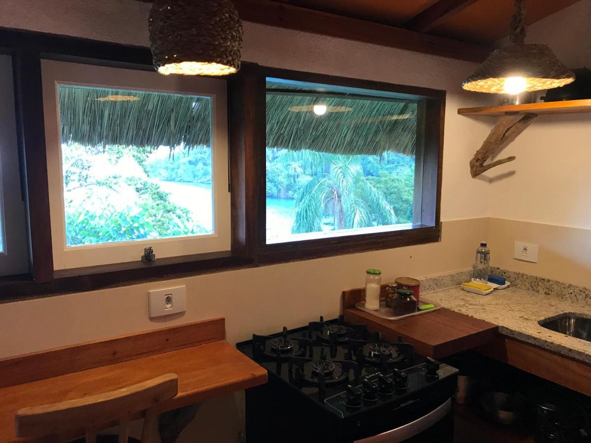 Casa Na Praia Com Vista Para O Mar Paraty Exterior foto