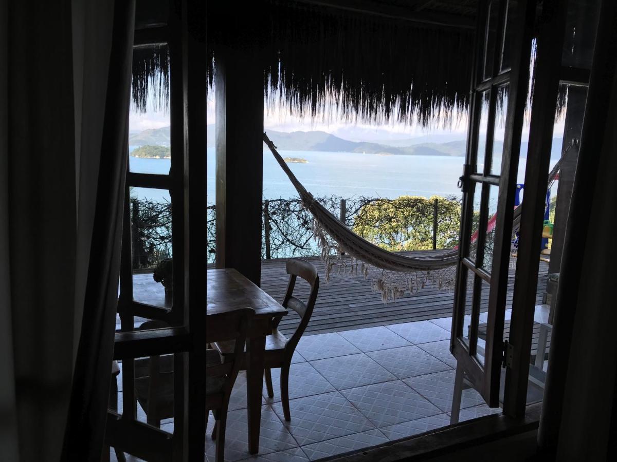 Casa Na Praia Com Vista Para O Mar Paraty Exterior foto