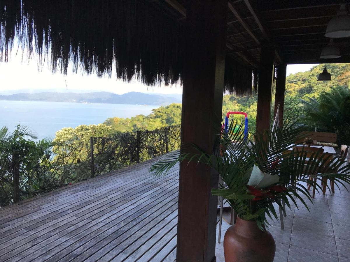 Casa Na Praia Com Vista Para O Mar Paraty Exterior foto