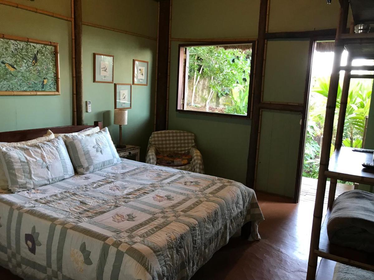 Casa Na Praia Com Vista Para O Mar Paraty Exterior foto